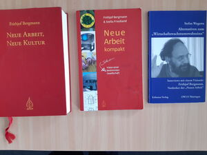 Drei Bücher über Neue Arbeit, neue Kultur von Frithjof Bergmann